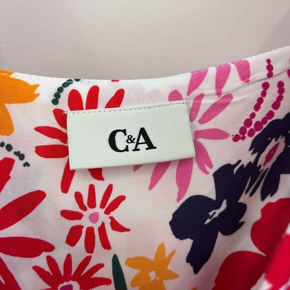 C&S Floral Maxi Dress Size Medium - Picture 6 of 11